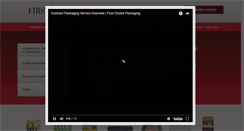 Desktop Screenshot of firstchoicepackaging.com